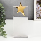 УЦЕНКА Сувенир стекло «Стела наградная - Звезда» 22.5×8×3.2 см - Фото 2