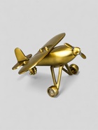 УЦЕНКА Сувенир «Самолёт», 25.4×30.5×16.5 см, алюминий, латунное покрытие 10957311