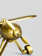 УЦЕНКА Сувенир «Самолёт», 25.4×30.5×16.5 см, алюминий, латунное покрытие 10957311