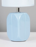 УЦЕНКА Настольная лампа «Арон» Е14 40 Вт голубой 13×13×25 см RISALUX - Фото 4