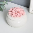 УЦЕНКА Шкатулка керамика «Незабудки» МИКС 9×9×7.5 см 10957315