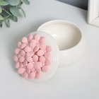 УЦЕНКА Шкатулка керамика «Незабудки» МИКС 9×9×7.5 см 10957315