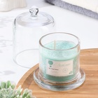 УЦЕНКА Свеча ароматическая в банке «Dome», голубые колокольчики 10957325