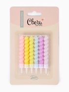 Свечи спирали для торта «Макарунс», 8 см, 6 шт. - фото 60872913