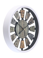 УЦЕНКА Часы настенные, серия: Интерьер, дискретный ход, d=25 см, АА, белые - фото 14979172