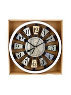 УЦЕНКА Часы настенные, серия: Интерьер, дискретный ход, d=25 см, АА, белые - фото 14979182