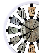 УЦЕНКА Часы настенные, серия: Интерьер, дискретный ход, d=25 см, АА, белые - фото 14979178