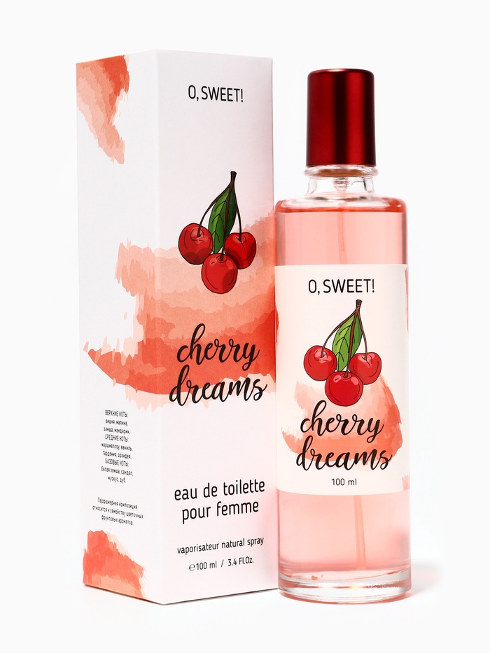 Туалетная вода женская O, Sweet! Cherry Dreams, 100 мл