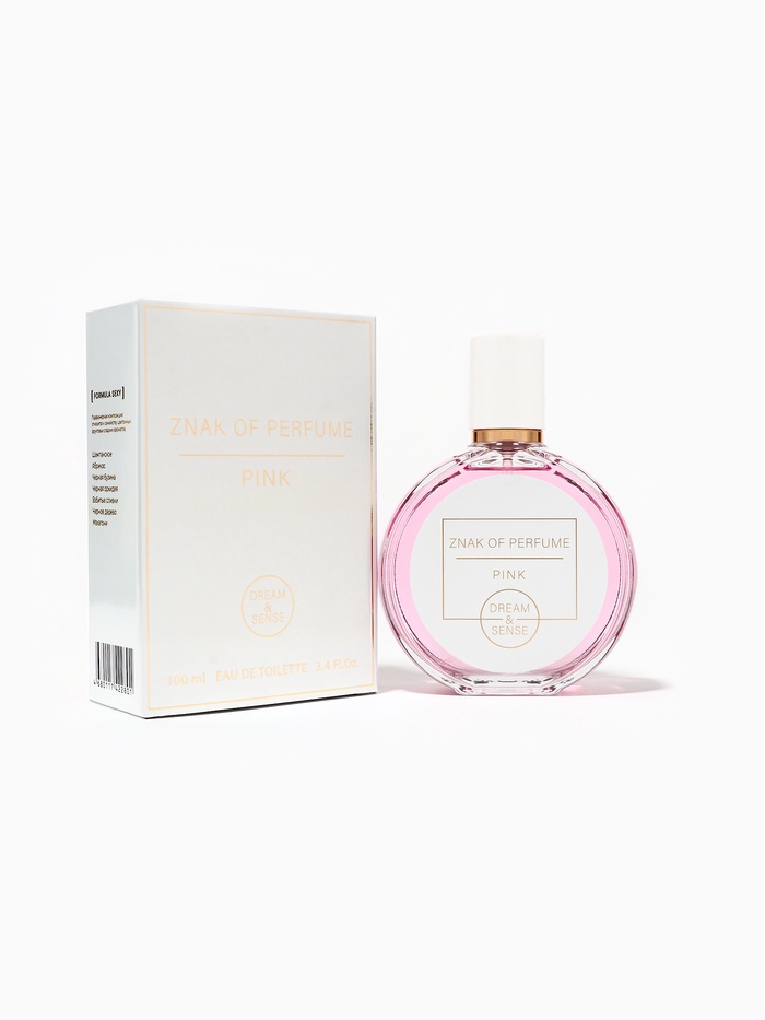 Туалетная вода женская Dream & Sense Znak of Perfume Pink, 100 мл - Фото 1