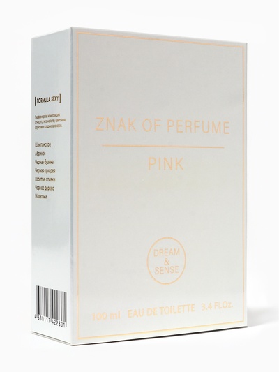Туалетная вода женская Dream & Sense Znak of Perfume Pink, 100 мл