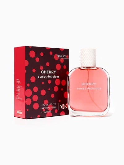 Туалетная вода женская Free Style Cherry Sweet Delicious, 100 мл
