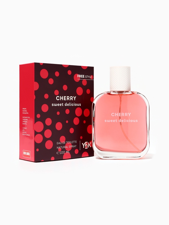 Туалетная вода женская Free Style Cherry Sweet Delicious, 100 мл - Фото 1
