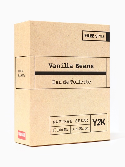 Туалетная вода женская Free Style Vanilla Beans, 100 мл