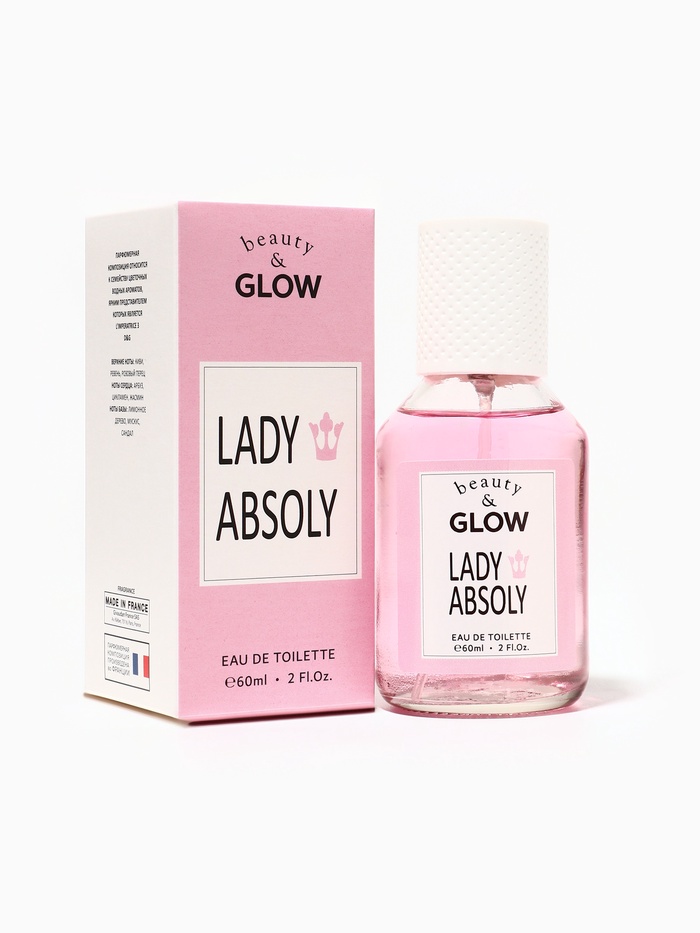 Туалетная вода женская Beauty&Glow Lady Absoly, 60 мл - Фото 1
