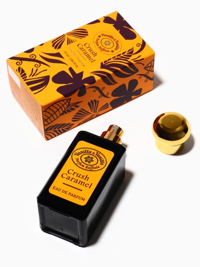 Парфюмерная вода женская Vanilla&Vanilla Crush Caramel, 55 мл (по мотивам Cheirosa 62 (Sol de Janeiro)