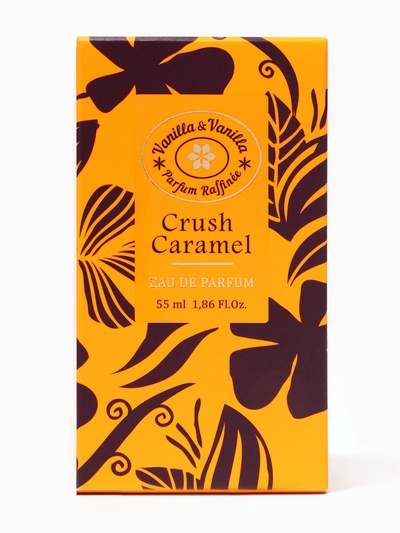 Парфюмерная вода женская Vanilla&Vanilla Crush Caramel, 55 мл (по мотивам Cheirosa 62 (Sol de Janeiro)