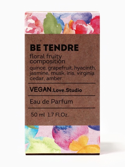 Парфюмерная вода женская Vegan Love Studio Be Tendre, 50 мл (по мотивам Chance Eau Tendre (Chanel)