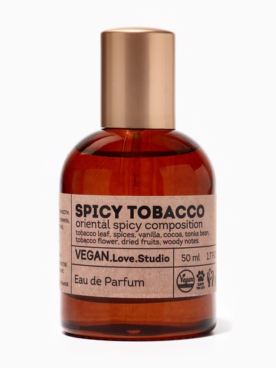 Парфюмерная вода женская Vegan Love Studio Spicy Tobacco, 50 мл (по мотивам Tobacco Vanille (Tom Ford)