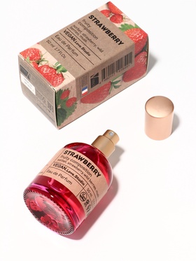 Парфюмерная вода женская Vegan Love Studio Strawberry, 50 мл (аромат земляники) 10953046