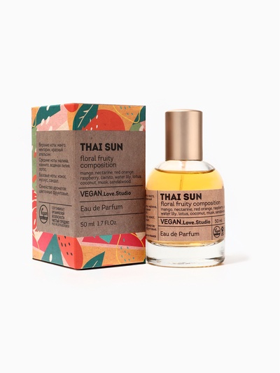 Парфюмерная вода женская Vegan Love Studio Thai Sun, 50 мл (по мотивам Taj Sunset (Escada)