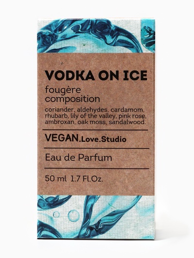 Парфюмерная вода женская Vegan Love Studio Vodka On Ice, 50 мл (по мотивам Vodka On The Rocks (Kilian)