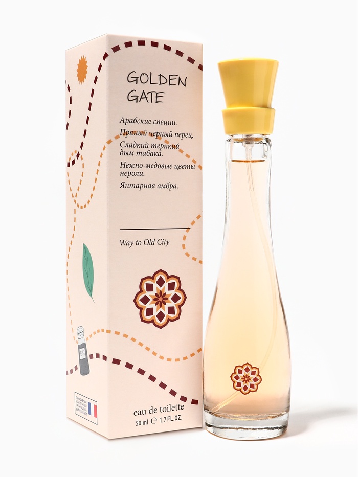 Туалетная вода женская Bon Voyage! Golden Gate, 50 мл - Фото 1