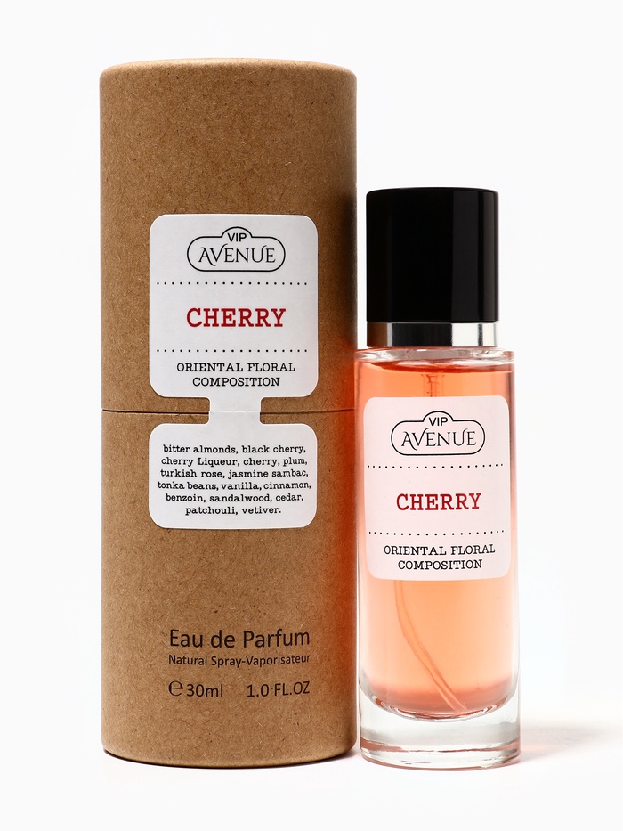 Парфюмерная вода женская VIPAVENUE Cherry, 30 мл (по мотивам Lost Cherry (Tom Ford) - Фото 1