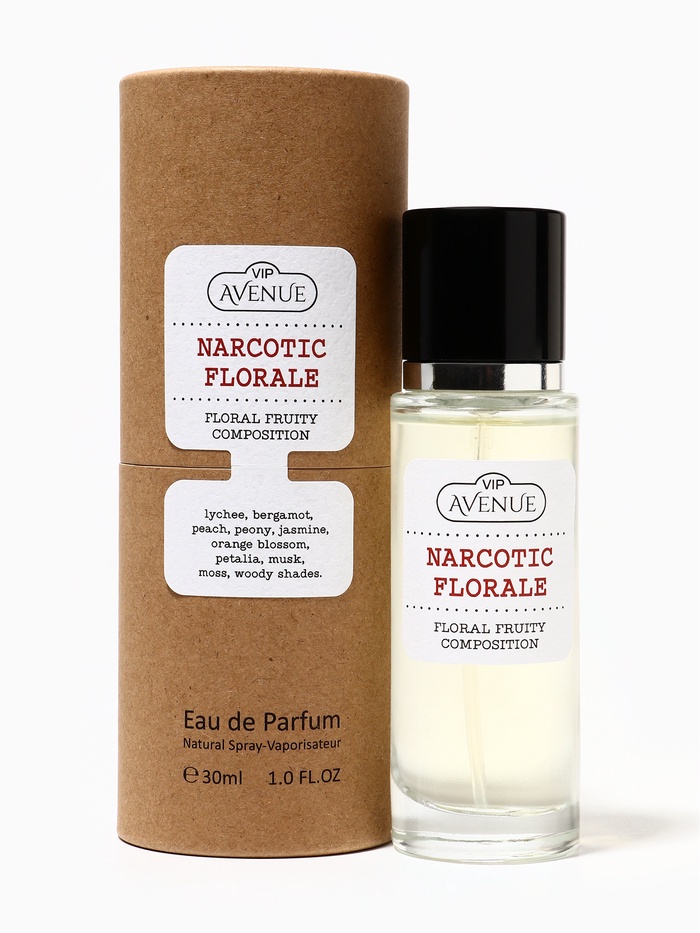 Парфюмерная вода женская VIPAVENUE Narcotic Florale, 30 мл (по мотивам Fleur Narcotique (Ex Nihilo) - Фото 1