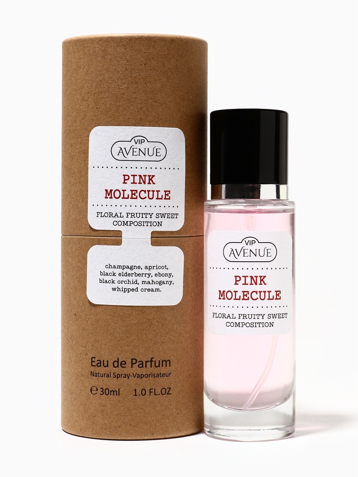 Парфюмерная вода женская VIPAVENUE Pink Molecule, 30 мл - Фото 1