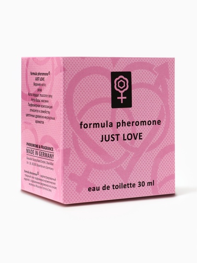 Туалетная вода женская с феромонами Formula Pheromone с феромонами Just Love, 30 мл