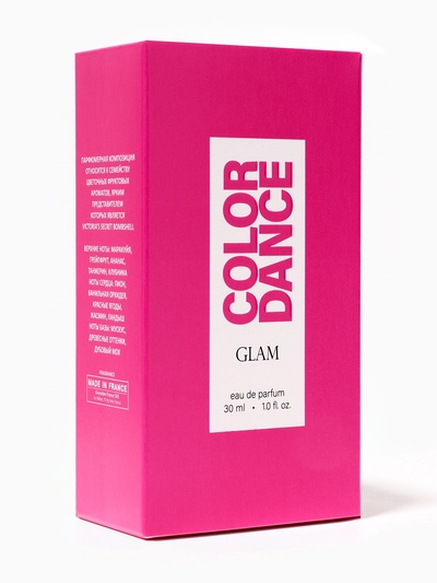 Парфюмерная вода женская Color Dance Glam, 30 мл
