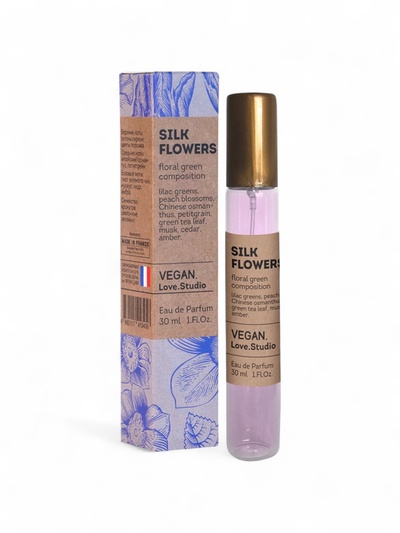 Парфюмерная вода женская Vegan Love Studio Silk Flowers, 30 мл