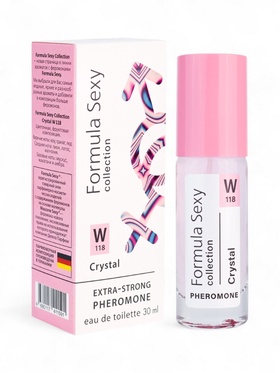 Туалетная вода женская с феромонами Formula Sexy collection Crystal W118, 30 мл 10953119