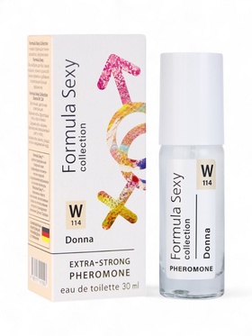 Туалетная вода женская с феромонами Formula Sexy collection Donna W114, 30 мл 10953121