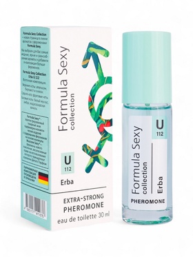 Туалетная вода женская с феромонами Formula Sexy collection Erba U112, 30 мл 10953123