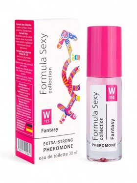 Туалетная вода женская с феромонами Formula Sexy collection Fantasy W115, 30 мл 10953124