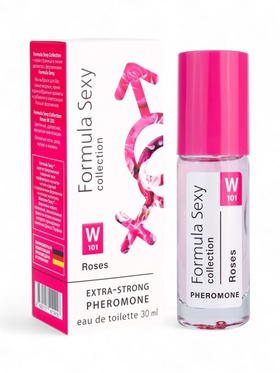 Туалетная вода женская с феромонами Formula Sexy collection Roses W101, 30 мл 10953132