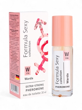 Туалетная вода женская с феромонами Formula Sexy collection Warda W116, 30 мл 10953134