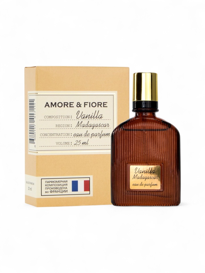 Парфюмерная вода женская Amore & Fiore Vanilla Madagascar, 25 мл - Фото 1