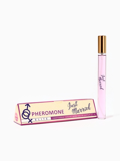 Парфюмерная вода женская с феромонами Elite Just Married, 17 мл