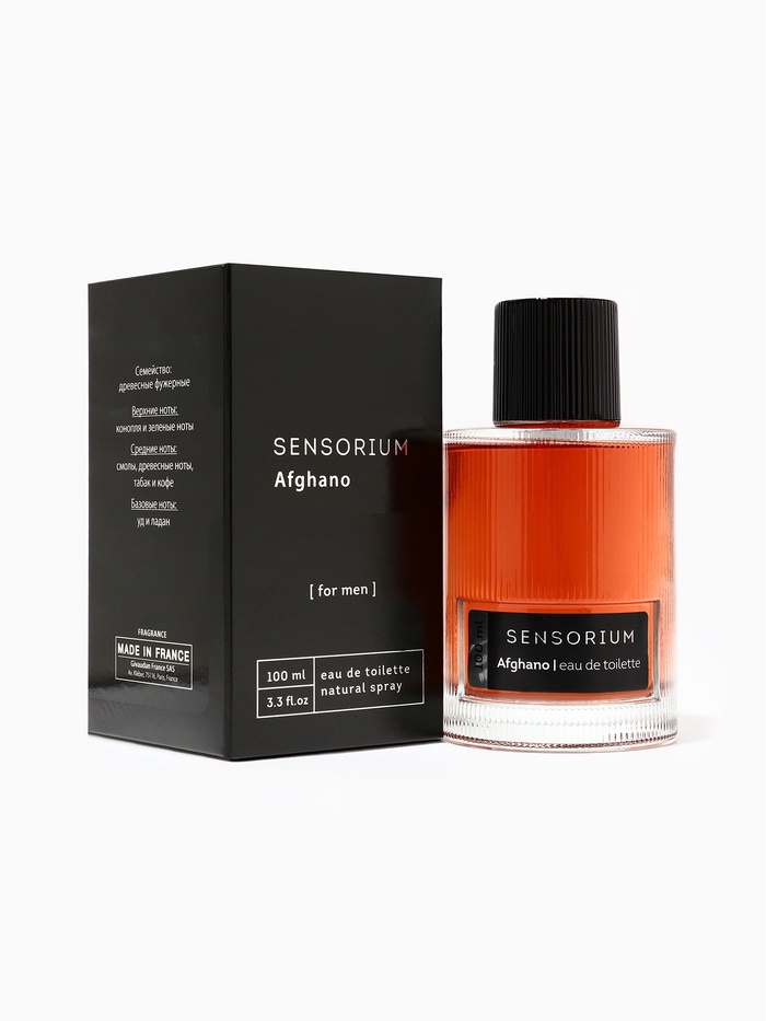 Туалетная вода мужская Sensorium Afghano, 100 мл - Фото 1