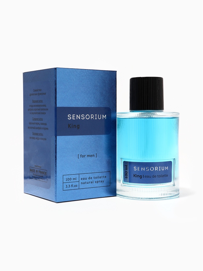 Туалетная вода мужская Sensorium King, 100 мл - Фото 1