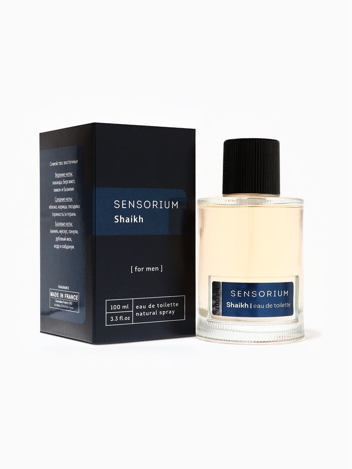 Туалетная вода мужская Sensorium Shaikh, 100 мл - Фото 1