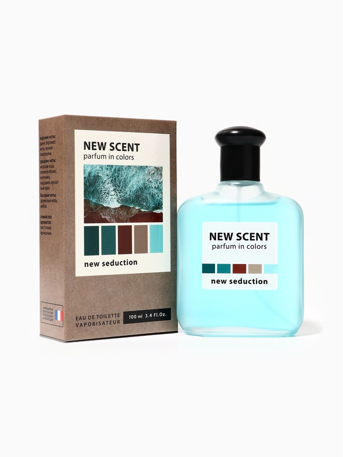 Туалетная вода мужская New Scent New Seduction, 100 мл - Фото 1