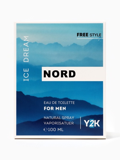 Туалетная вода мужская Free Style Nord Ice Dream, 100 мл
