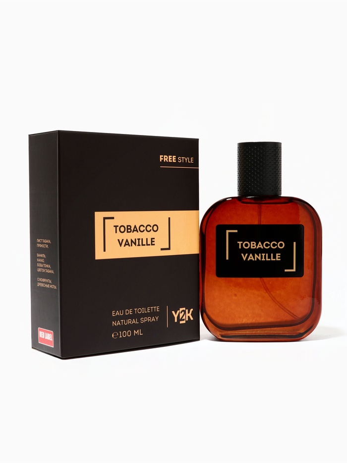 Туалетная вода мужская Free Style Tobacco Vanille, 100 мл - Фото 1