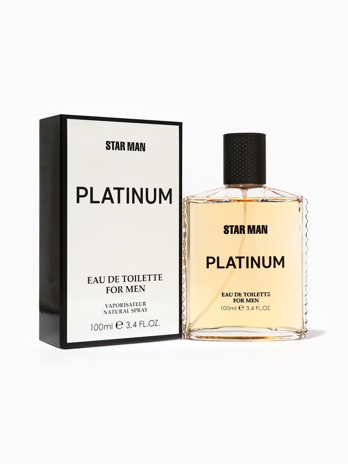 Туалетная вода мужская Star Man Platinum, 100 мл - Фото 1