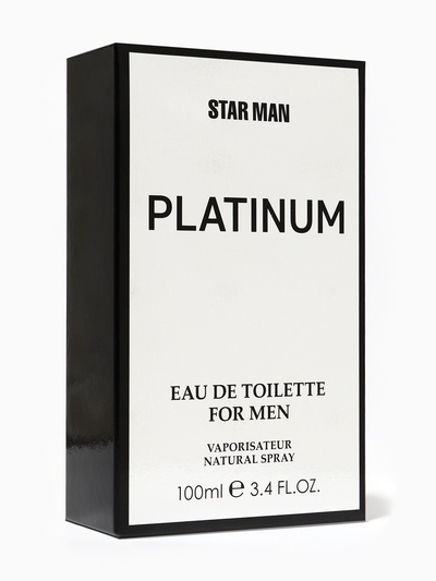 Туалетная вода мужская Star Man Platinum, 100 мл