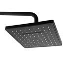 УЦЕНКА Душевая система ZEIN Z3861, смеситель, тропическая и ручная лейка, полка, латунь, черная 99 - Фото 2