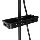 УЦЕНКА Душевая система ZEIN Z3861, смеситель, тропическая и ручная лейка, полка, латунь, черная 99 - Фото 5